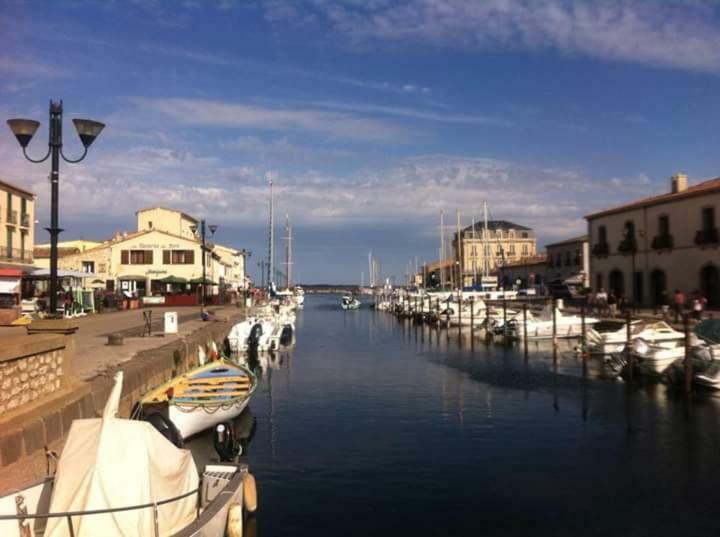 Jardin Et Bambous, Studio Cosy, Classe 2 Etoiles Marseillan  Εξωτερικό φωτογραφία